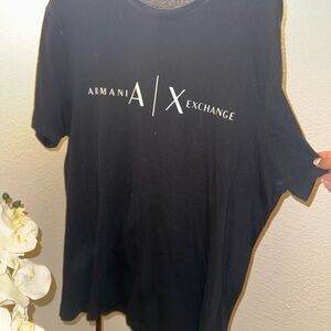 Armani Exchange Black T-Shirt